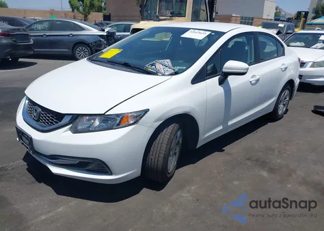 2015 Honda Civic Lx from USA, damaged, VIN 19XFB2F54FE289855
